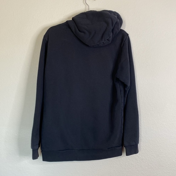 Adidas Black Sweatshirt Hoodie with Trefoil Logo men’s medium - Picture 3 of 3